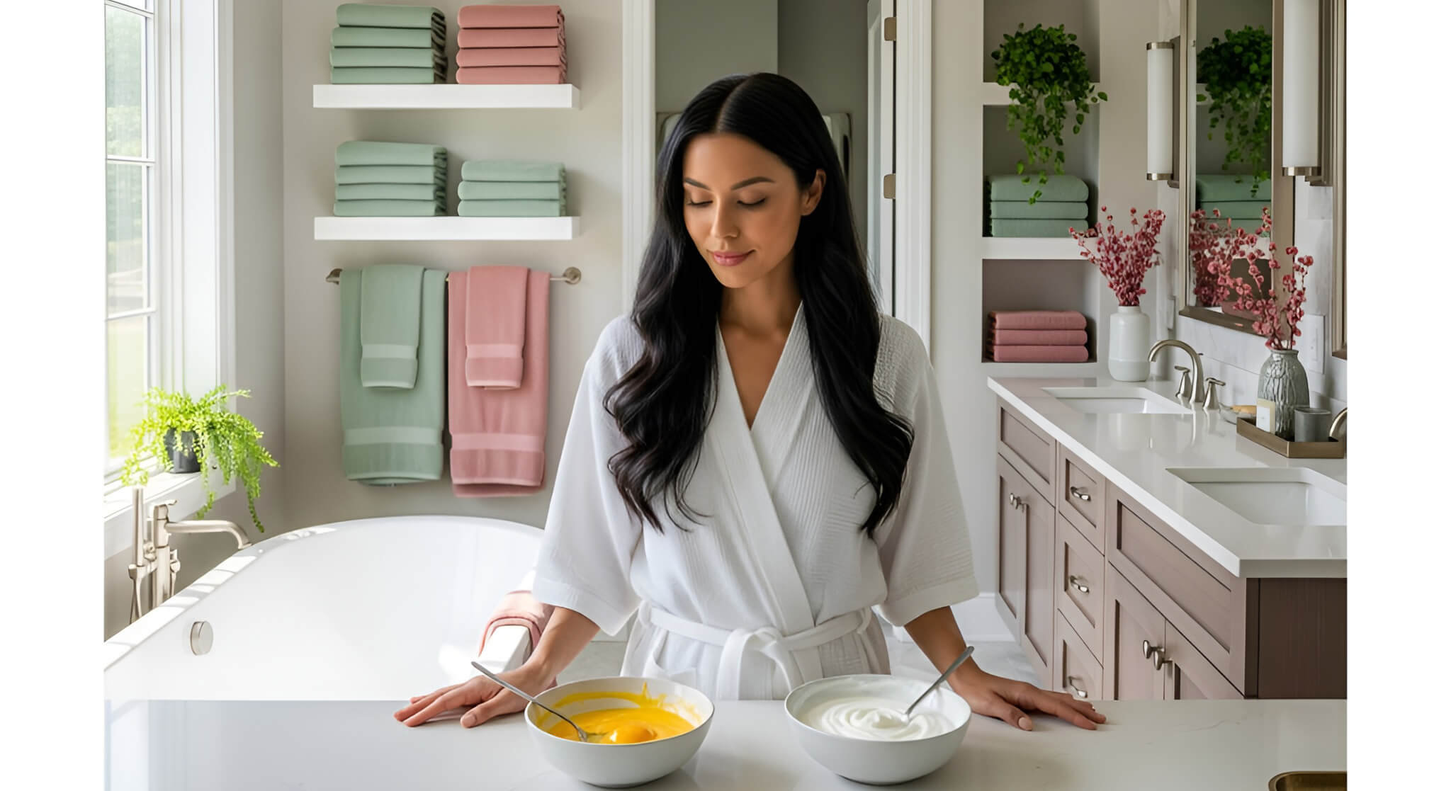 Egg Mask vs. Yogurt Mask for Hair Shine