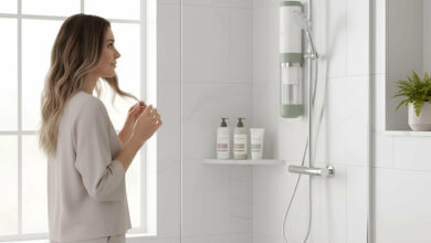 We Reviewed the Best Shower Filters for Removing Color-Stripping Minerals