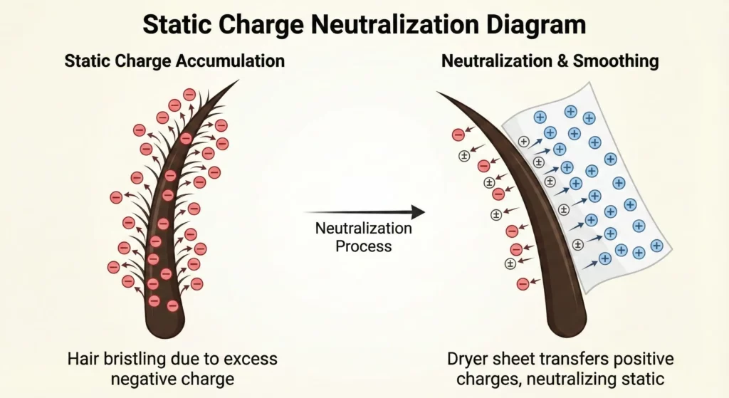 A diagram of Static Charge Neutralization
