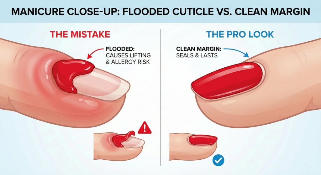 Flooded Cuticle vs