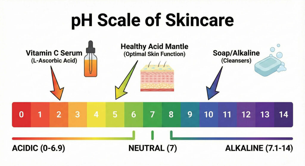pH Scale of Skincare