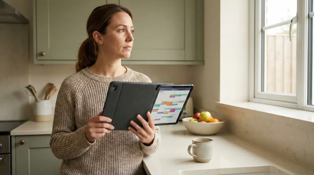 managing the invisible mental load and cognitive burden of daily life.